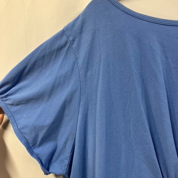 Eddie Bauer Womens Pima Cotton Tee 4X Synced Lightweight Spring Summer Classic - Picture 11 of 13